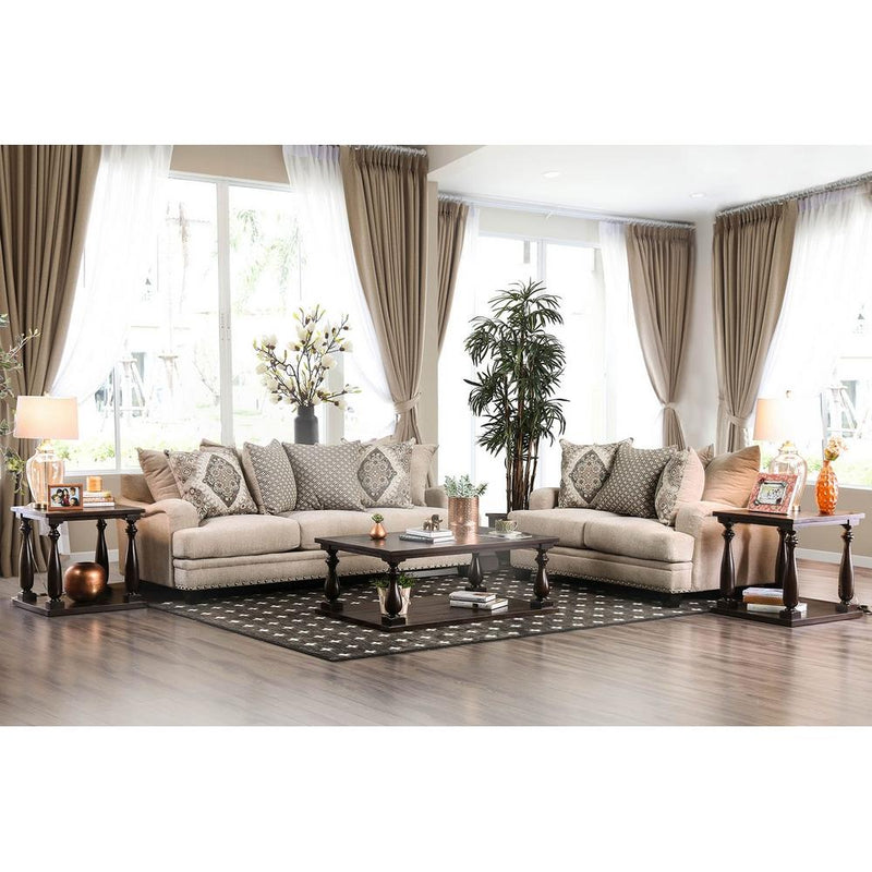 Furniture of America Jaylinn Stationary Fabric Loveseat SM3074-LV IMAGE 6