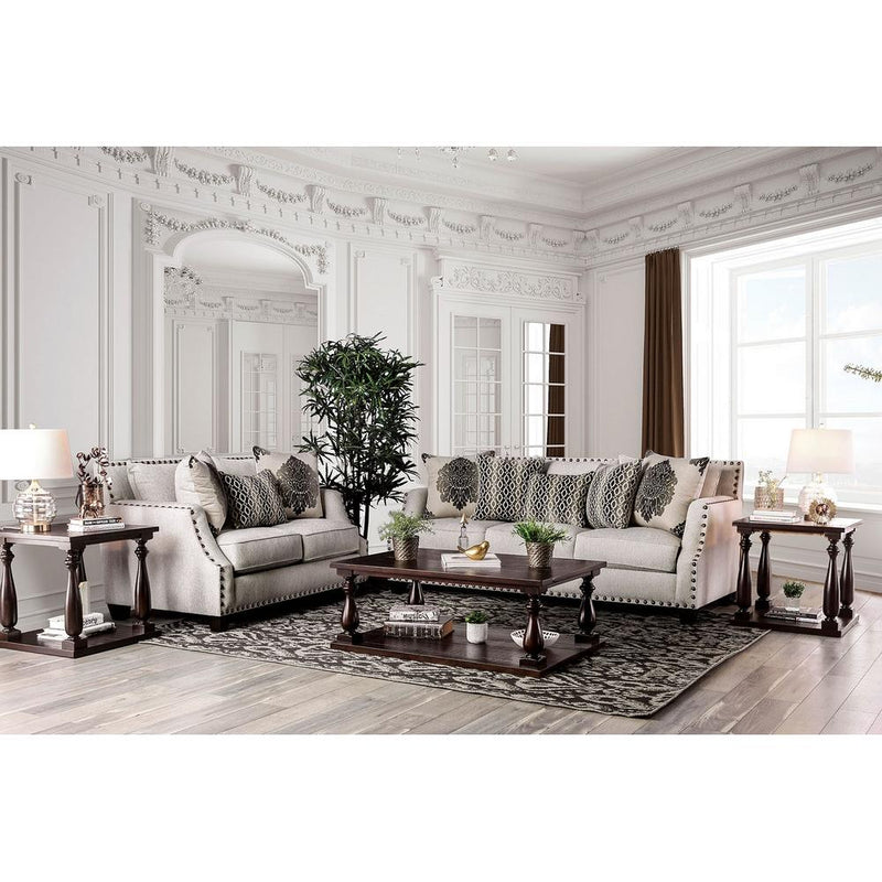 Furniture of America Cornelia Stationary Fabric Sofa SM3072-SF IMAGE 4