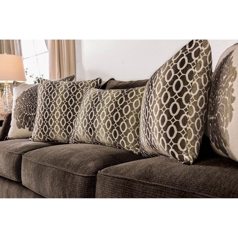 Furniture of America Cornelia Stationary Fabric Sofa SM3073-SF IMAGE 5