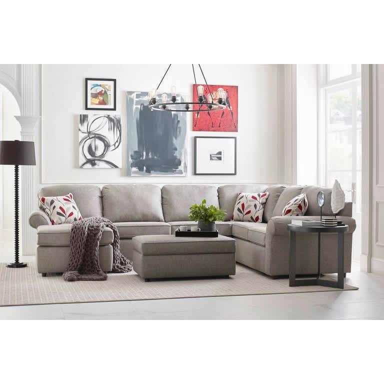 England Furniture Malibu Fabric 4 pc Sectional 2400-06/2400-40/2400-22/2400-27 6591 IMAGE 2