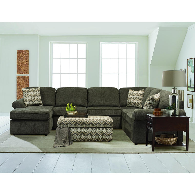 England Furniture Malibu Fabric Full Sleeper Sectional 2400-06/2400-41/2400-22/2400-27 6591 IMAGE 3