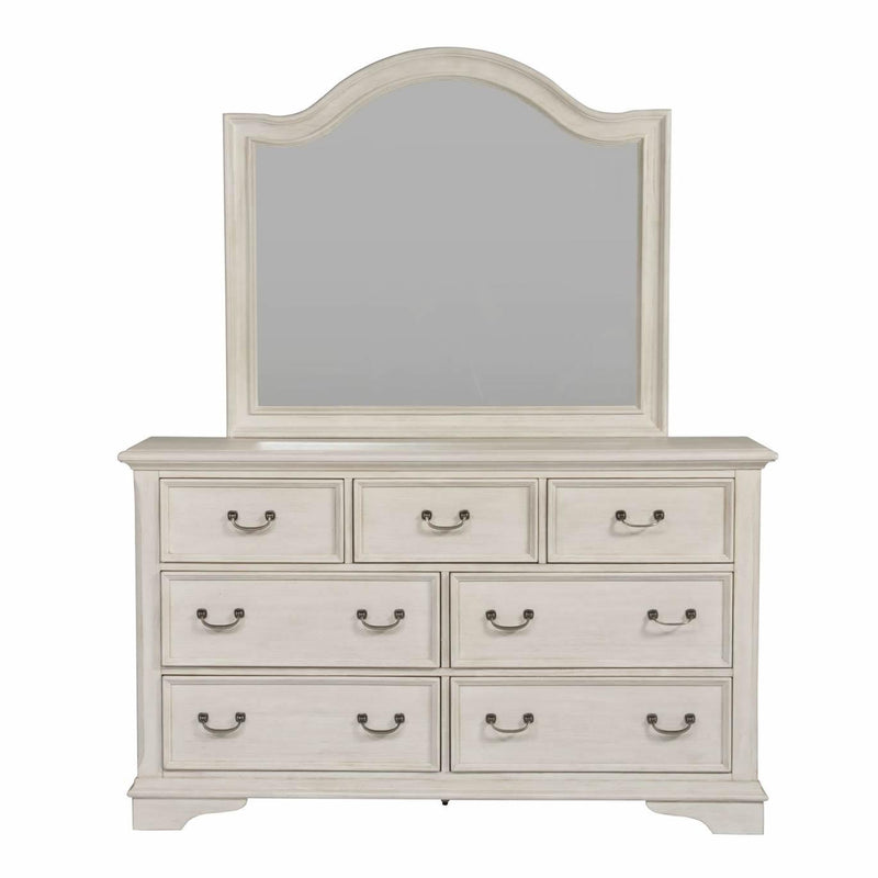 Liberty Furniture Industries Inc. Bayside Arched Dresser Mirror 249-BR51 IMAGE 3