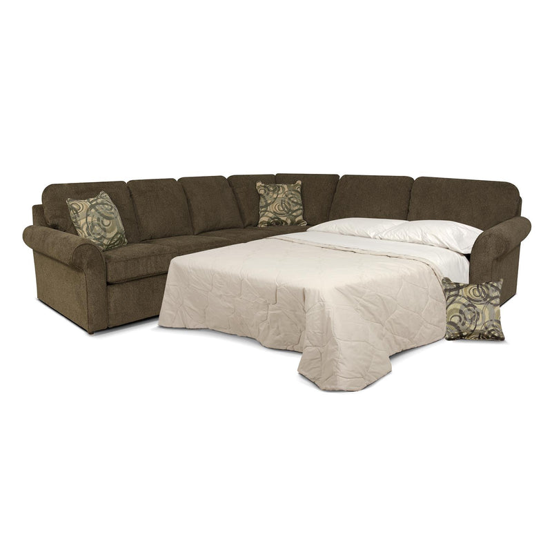 England Furniture Malibu Fabric Full Sleeper Sectional 2400-60P/2400-39/2400-22/2400-51 7418 IMAGE 2