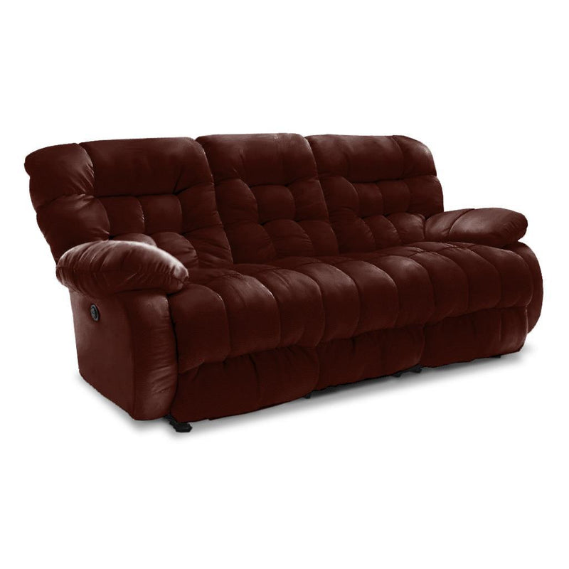 Best Home Furnishings Plusher Power Reclining Leather Sofa S565CP4 72638L IMAGE 1