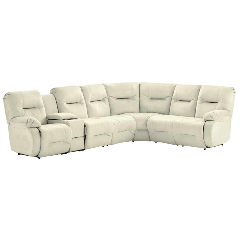 Best Home Furnishings Brinley Power Reclining Leather 7 pc Sectional M700CP4L+M1CD+3xCP4A+CW+CP4R IMAGE 1