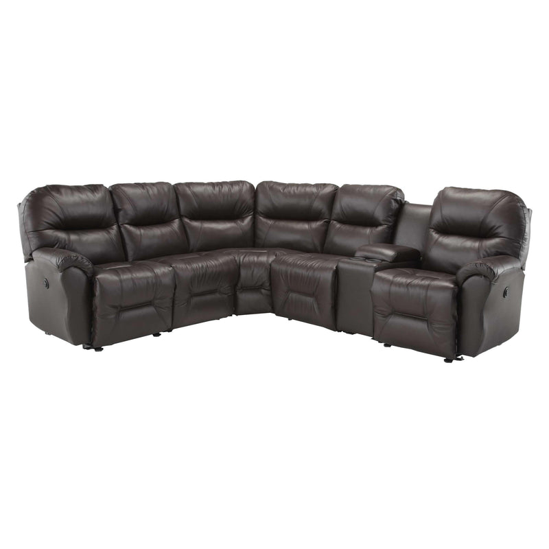 Best Home Furnishings Bodie Power Reclining Leather 6 pc Sectional M760CP-SECT 73016L IMAGE 1