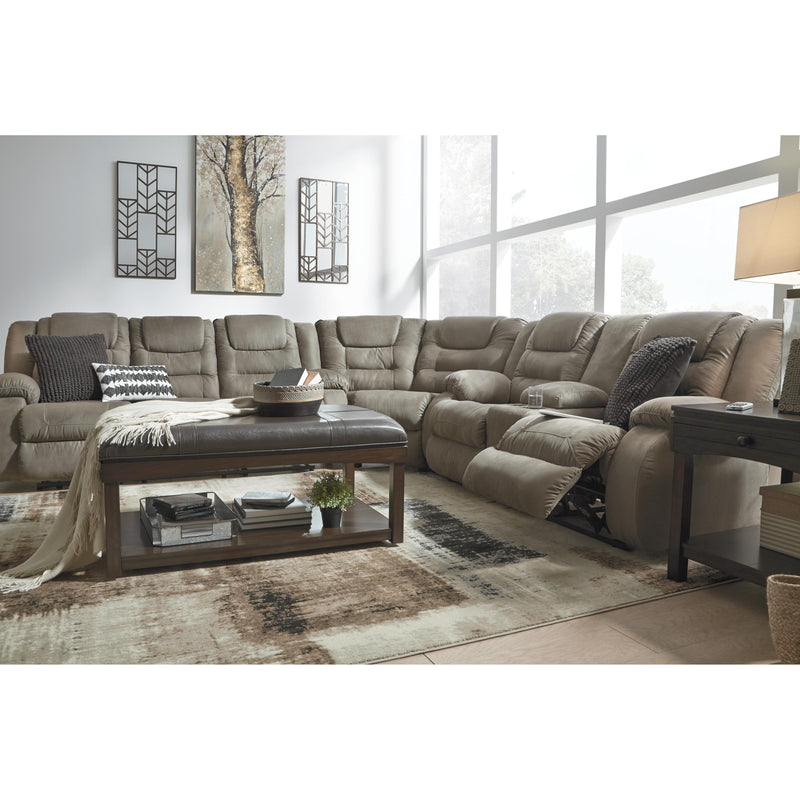 Signature Design by Ashley McCade Reclining Fabric 3 pc Sectional 1010488/1010477/1010494 IMAGE 6