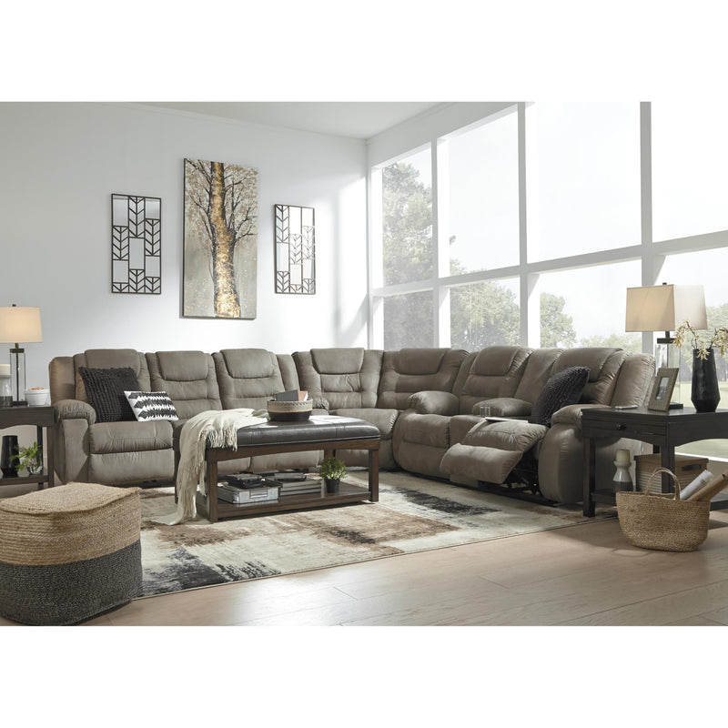Signature Design by Ashley McCade Reclining Fabric 3 pc Sectional 1010488/1010477/1010494 IMAGE 7