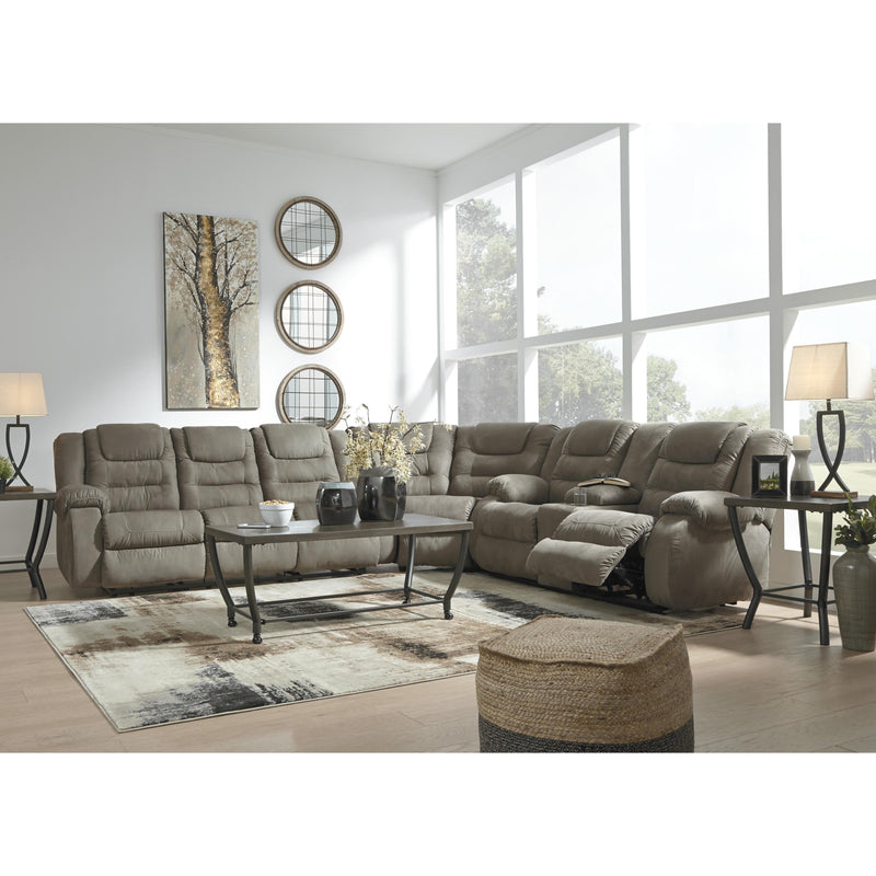 Signature Design by Ashley McCade Reclining Fabric 3 pc Sectional 1010488/1010477/1010494 IMAGE 8