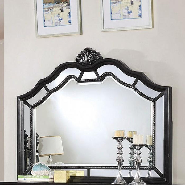 Furniture of America Azha Dresser Mirror CM7194BK-M IMAGE 1