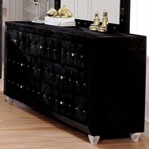 Furniture of America Alzire 7-Drawer Dresser CM7150BK-D IMAGE 1