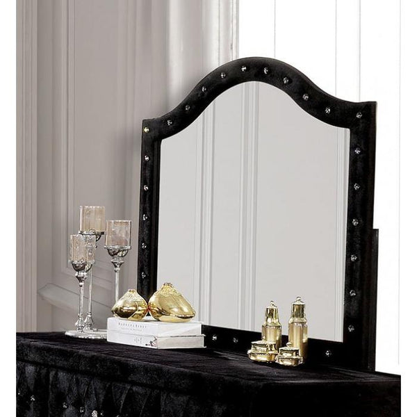 Furniture of America Alzire Dresser Mirror CM7150BK-M IMAGE 1
