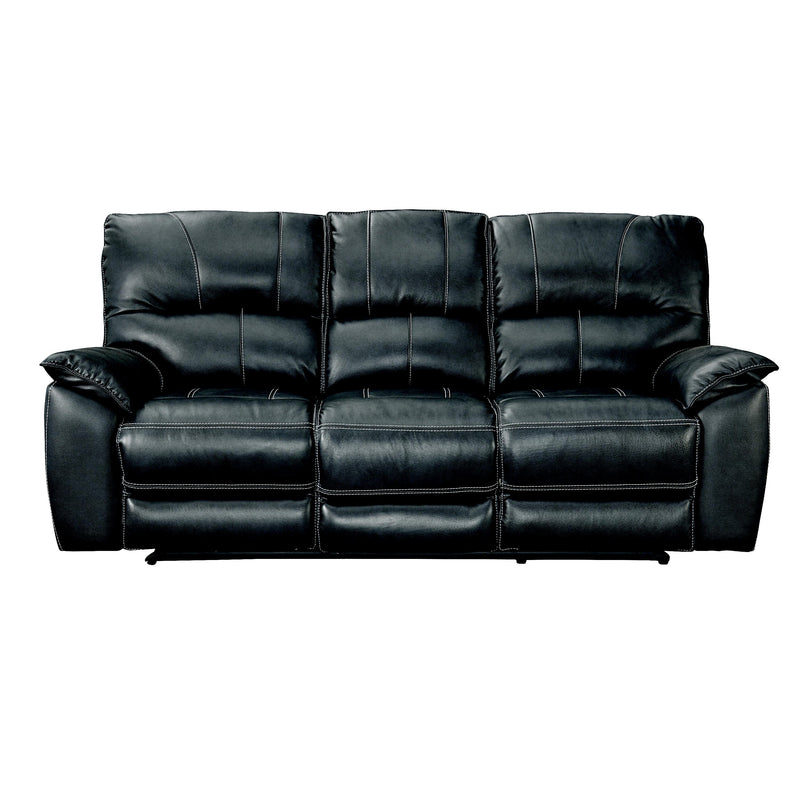 Bassett Benson Power Reclining Leather Sofa 3721-P62I IMAGE 3
