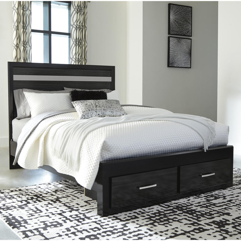 Signature Design by Ashley Starberry Queen Panel Bed with Storage B304-57/B304-54S/B304-95/B100-13 IMAGE 2