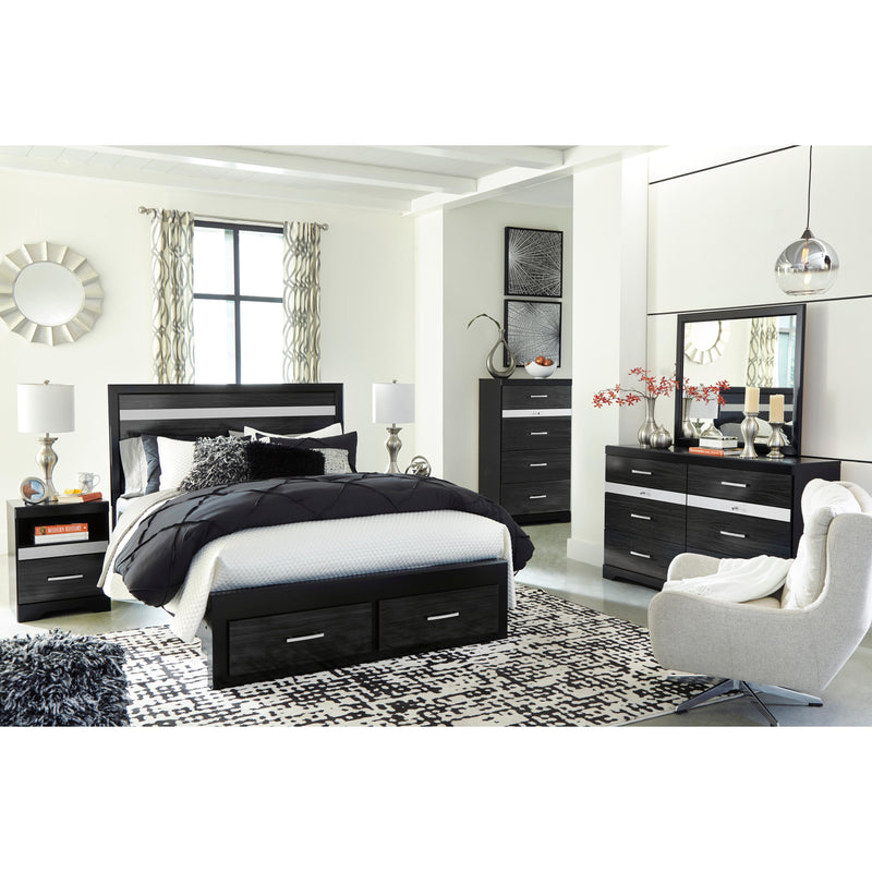 Signature Design by Ashley Starberry Queen Panel Bed with Storage B304-57/B304-54S/B304-95/B100-13 IMAGE 4
