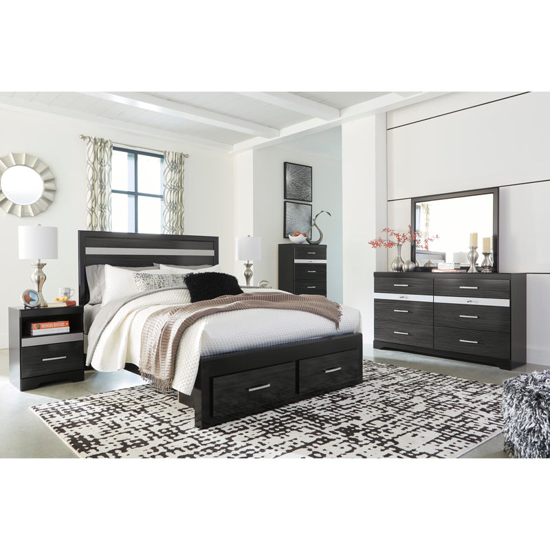 Signature Design by Ashley Starberry Queen Panel Bed with Storage B304-57/B304-54S/B304-95/B100-13 IMAGE 5