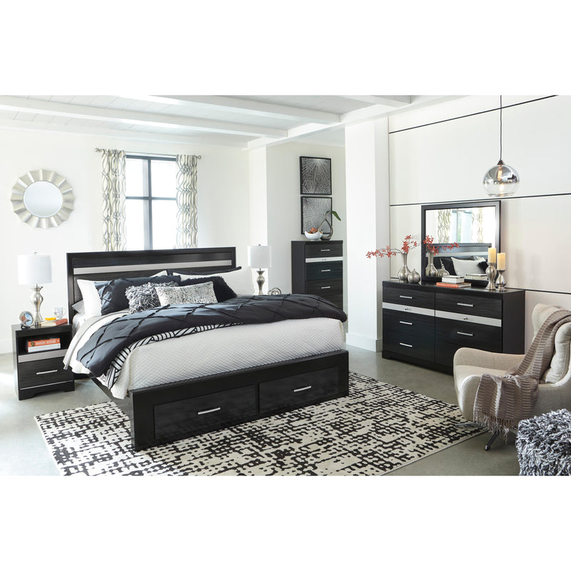 Signature Design by Ashley Starberry King Panel Bed with Storage B304-58/B304-56S/B304-95/B100-14 IMAGE 5
