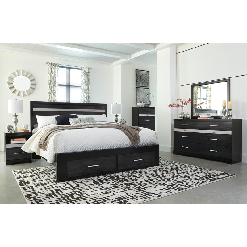 Signature Design by Ashley Starberry King Panel Bed with Storage B304-58/B304-56S/B304-95/B100-14 IMAGE 6