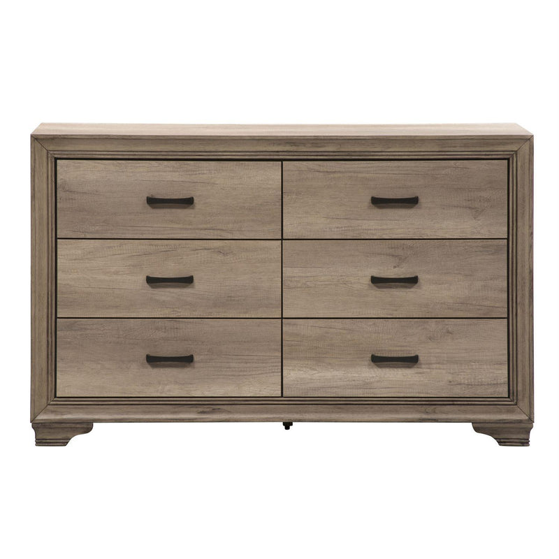 Liberty Furniture Industries Inc. Sun Valley 6-Drawer Dresser 439-BR-DM IMAGE 4