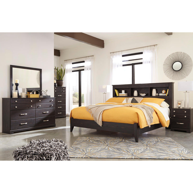 Signature Design by Ashley Reylow King Bookcase Bed B555-69/B555-56 IMAGE 3