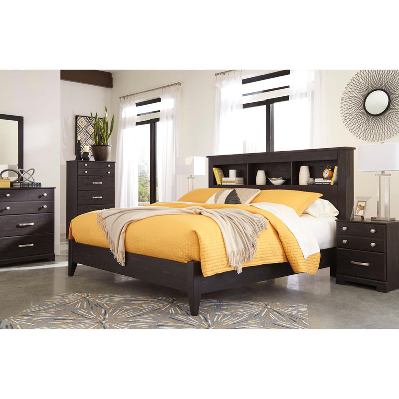 Signature Design by Ashley Reylow King Bookcase Bed B555-69/B555-56 IMAGE 5