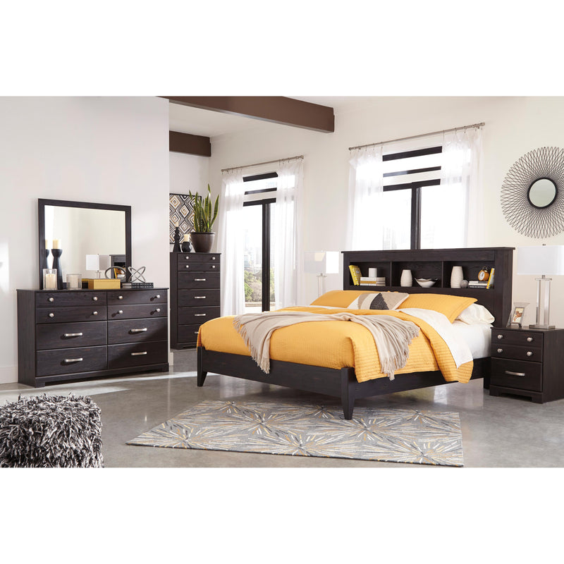 Signature Design by Ashley Reylow King Bookcase Bed B555-69/B555-56 IMAGE 7