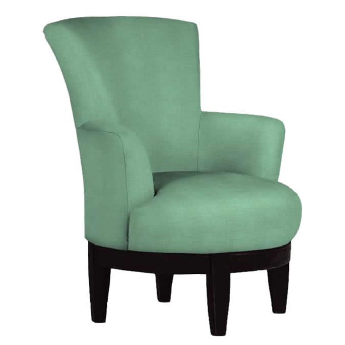Best Home Furnishings Justine Swivel Fabric Accent Chair 2968E 20132 IMAGE 1