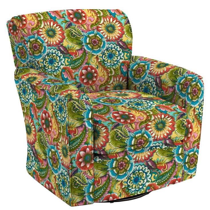 Best Home Furnishings Kaylee Swivel and Glider Fabric Chair 2887 28118 IMAGE 1