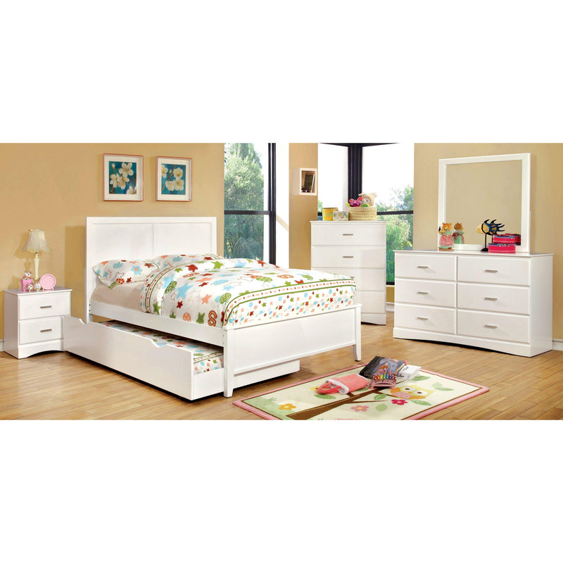 Furniture of America Kids Beds Bed CM7941WH-F-BED IMAGE 4