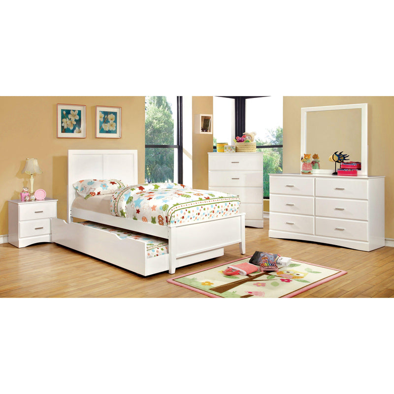 Furniture of America Kids Beds Bed CM7941WH-T-BED IMAGE 4