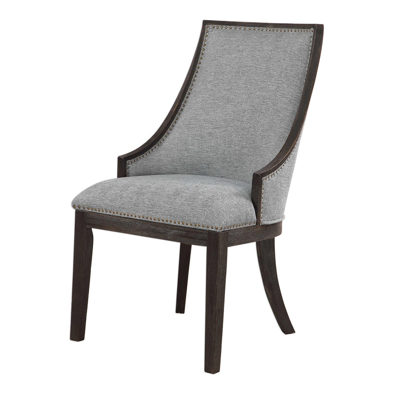 Uttermost Janis Stationary Fabric Accent Chair 23481 IMAGE 2