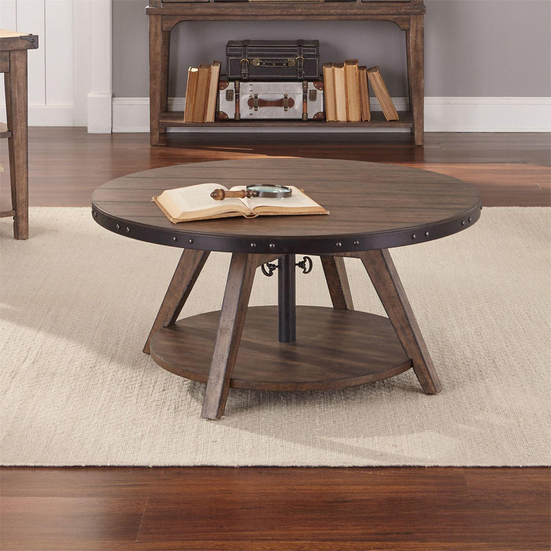 Liberty Furniture Industries Inc. Aspen Skies Occasional Table Set 416-OT-O3PCS IMAGE 7