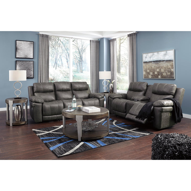 Signature Design by Ashley Erlangen Power Reclining Leather Look Loveseat 3000418 IMAGE 10