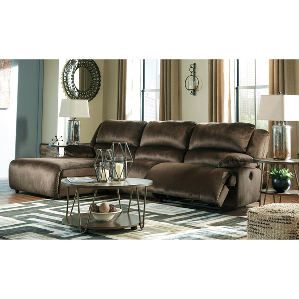 Signature Design by Ashley Clonmel Power Reclining Fabric 3 pc Sectional 3650479/3650446/3650462 IMAGE 1