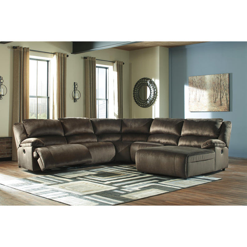 Signature Design by Ashley Clonmel Reclining Fabric 5 pc Sectional 3650440/3650419/3650477/3650446/3650407 IMAGE 4