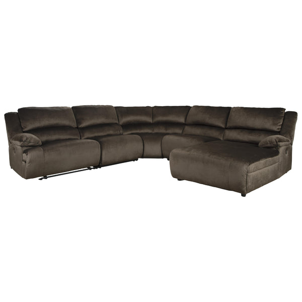 Signature Design by Ashley Clonmel Power Reclining Fabric 5 pc Sectional 3650458/3650419/3650477/3650446/3650497 IMAGE 1
