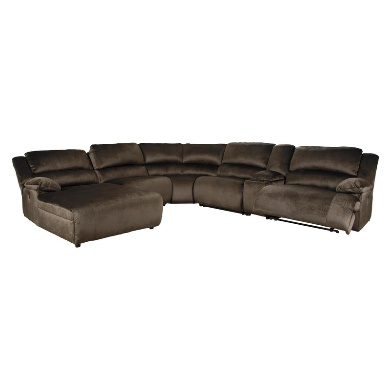 Signature Design by Ashley Clonmel Reclining Fabric 6 pc Sectional 3650405/3650446/3650477/3650419/3650457/3650441 IMAGE 2
