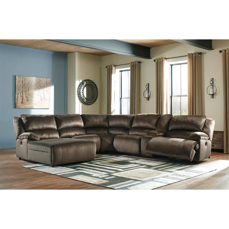 Signature Design by Ashley Clonmel Reclining Fabric 6 pc Sectional 3650405/3650446/3650477/3650419/3650457/3650441 IMAGE 5