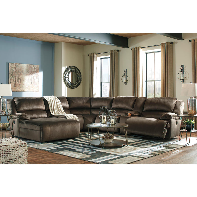 Signature Design by Ashley Clonmel Power Reclining Fabric 6 pc Sectional 3650479/3650446/3650477/3650419/3650457/3650462 IMAGE 6