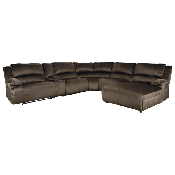Signature Design by Ashley Clonmel Power Reclining Fabric 6 pc Sectional 3650458/3650457/3650419/3650477/3650446/3650497 IMAGE 1
