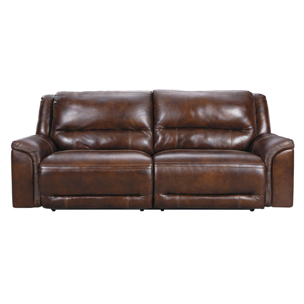 Signature Design by Ashley Catanzaro Power Reclining Leather Match Sofa U8300447 IMAGE 1