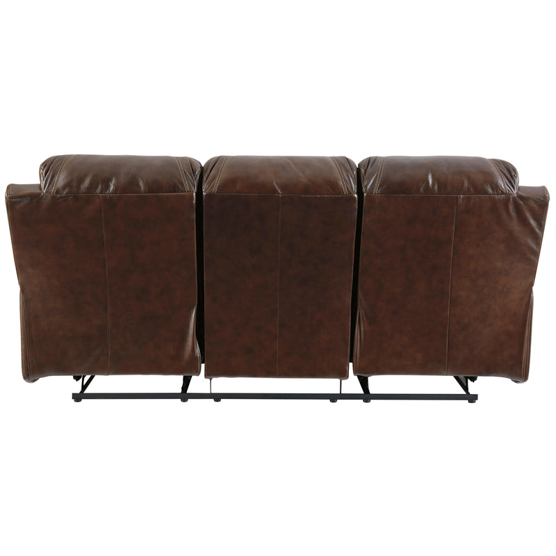 Signature Design by Ashley Rackingburg Power Reclining Leather Match Sofa U3330187 IMAGE 3