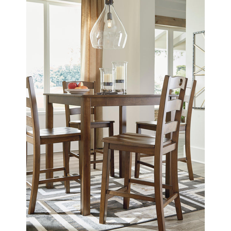Signature Design by Ashley Hazelteen 5 pc Counter Height Dinette D419-223 IMAGE 4