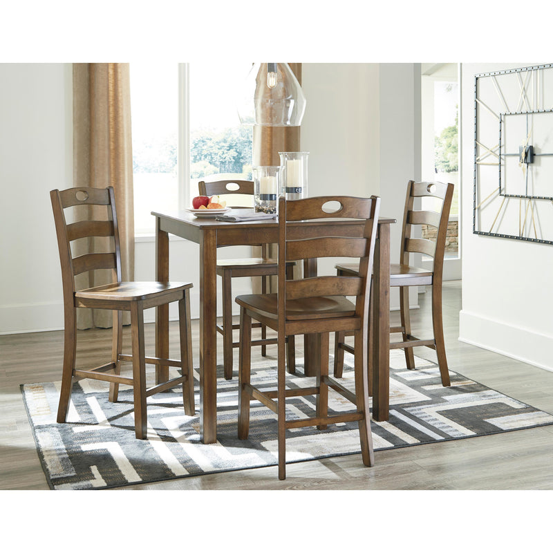Signature Design by Ashley Hazelteen 5 pc Counter Height Dinette D419-223 IMAGE 5