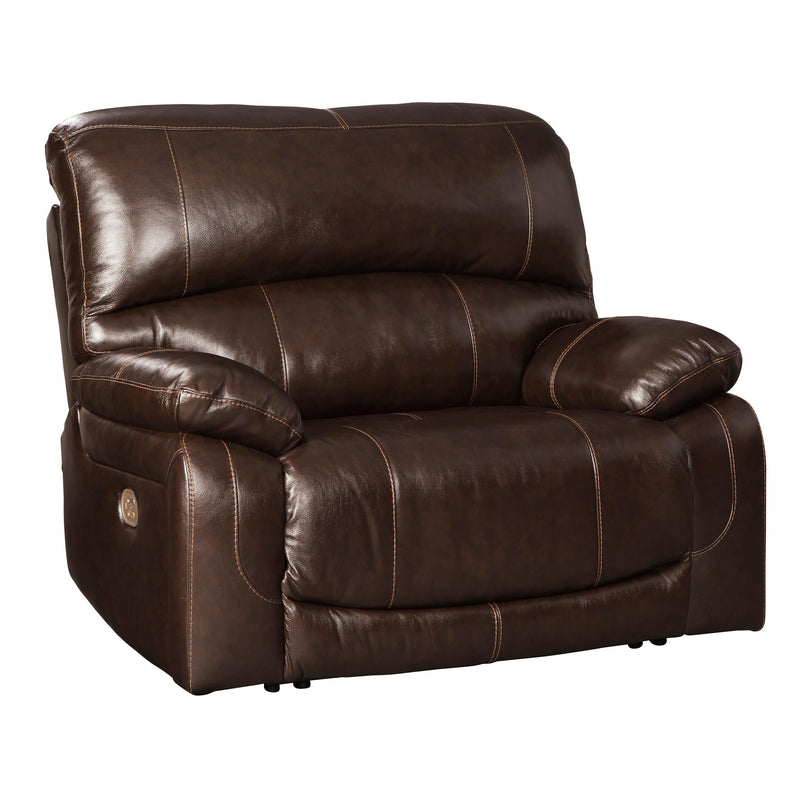 Signature Design by Ashley Hallstrung Power Leather Match Recliner U5240282 IMAGE 2