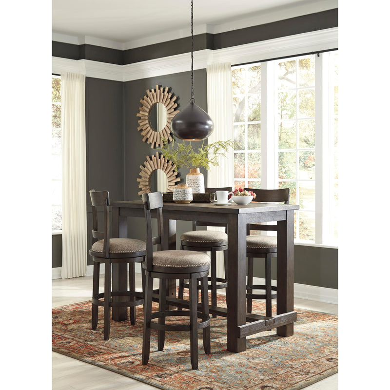 Signature Design by Ashley Drewing Pub Height Dining Table with Trestle Base D538-12 IMAGE 9