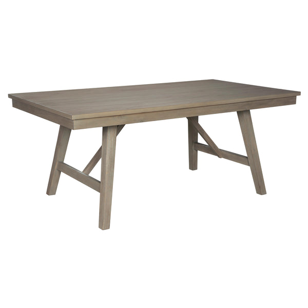 Signature Design by Ashley Aldwin Dining Table with Trestle Base D617-45 IMAGE 1