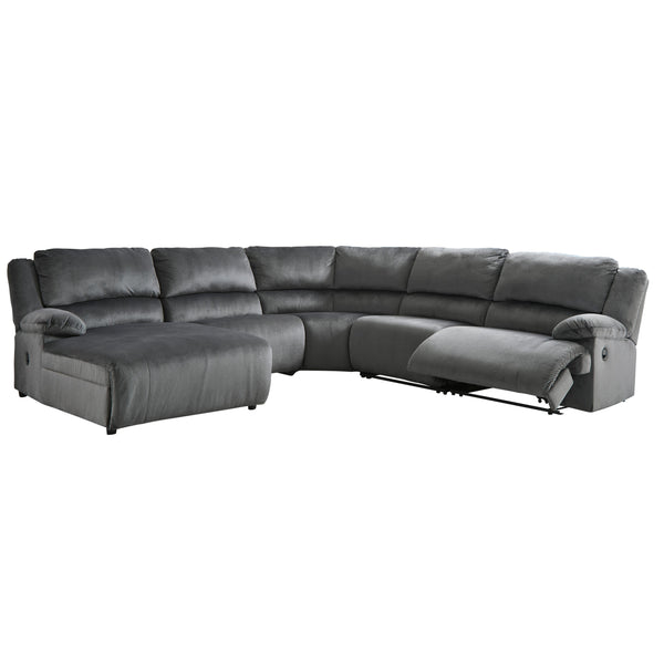 Signature Design by Ashley Clonmel Power Reclining Fabric 5 pc Sectional 3650579/3650546/3650577/3650519/3650562 IMAGE 1