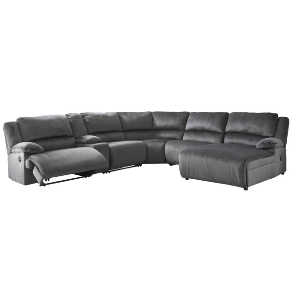 Signature Design by Ashley Clonmel Reclining Fabric 6 pc Sectional 3650540/3650557/3650519/3650577/3650546/3650507 IMAGE 1