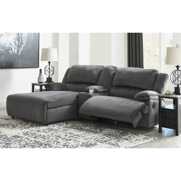 Signature Design by Ashley Clonmel Power Reclining Fabric 3 pc Sectional 3650579/3650557/3650562 IMAGE 1